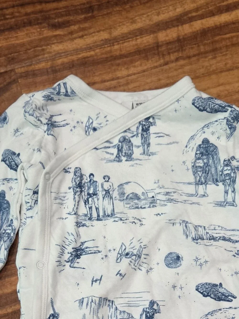 Janie and Jack x Disney EUC 12-18 Months Star Wars Bodysuit and Pants Set